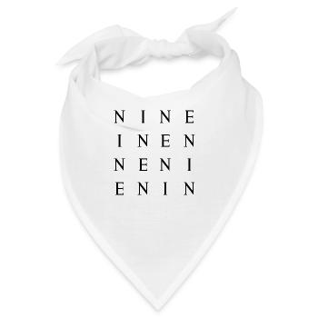 Nine - Bandana - Weiß - Vorne