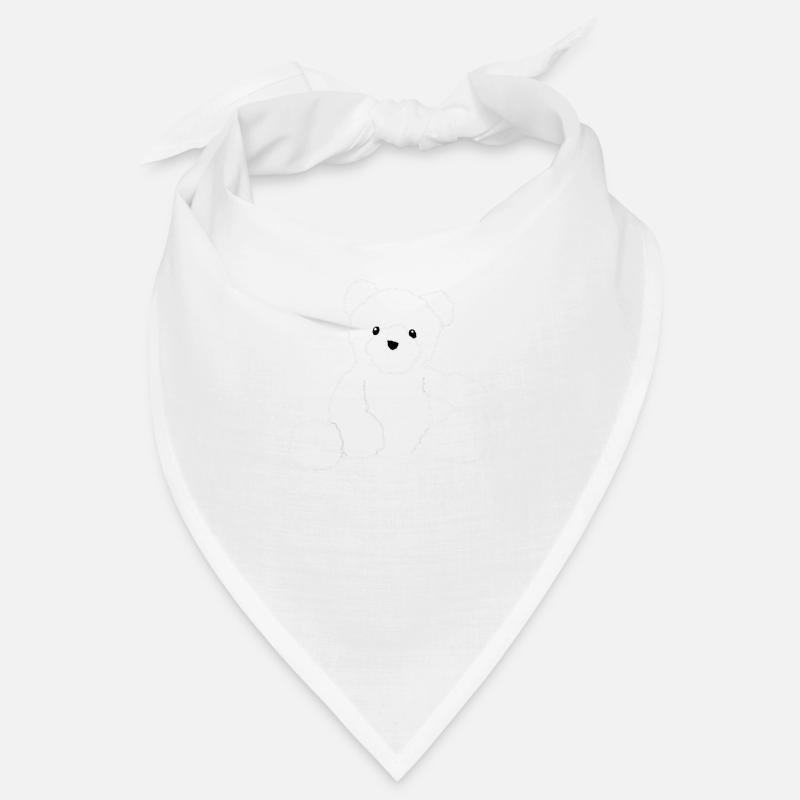 Teddy - Bandana - blanc