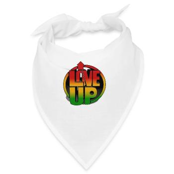 LIEBE NACH OBEN - Bandana - Weiß - Vorne