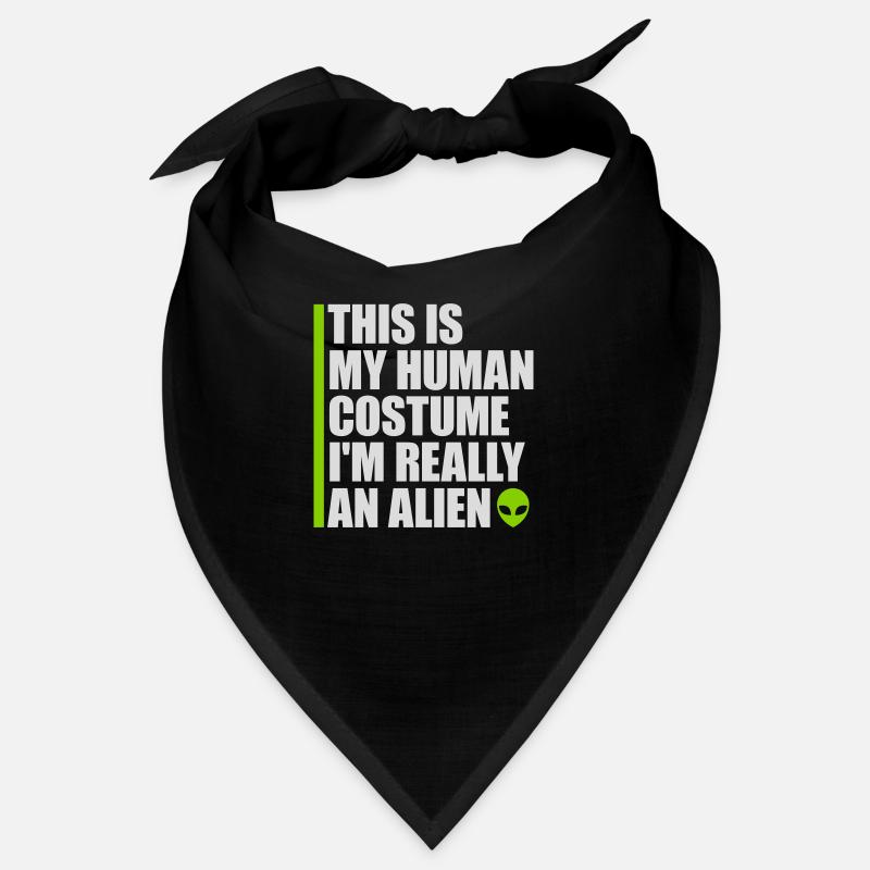 human costume alien quote Bandana