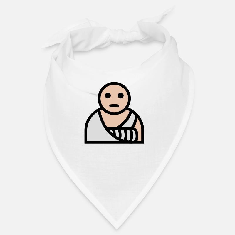 Arm broken plaster bandage Bandana