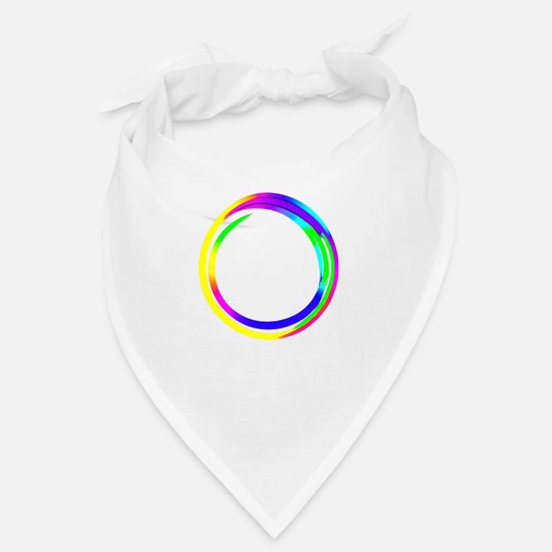 Rainbow dégradé coloré cool rétro tendance Art 4 Bandana
