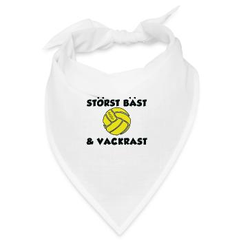 Größtes, Bestes und Schönstes - Bandana - Weiß - Vorne