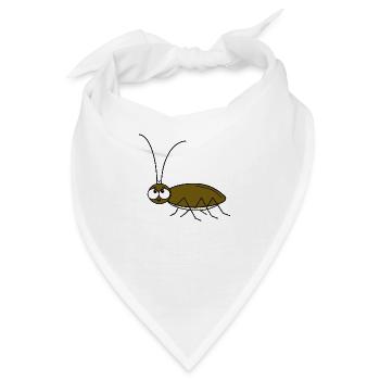 Schabe - Bandana - Weiß - Vorne