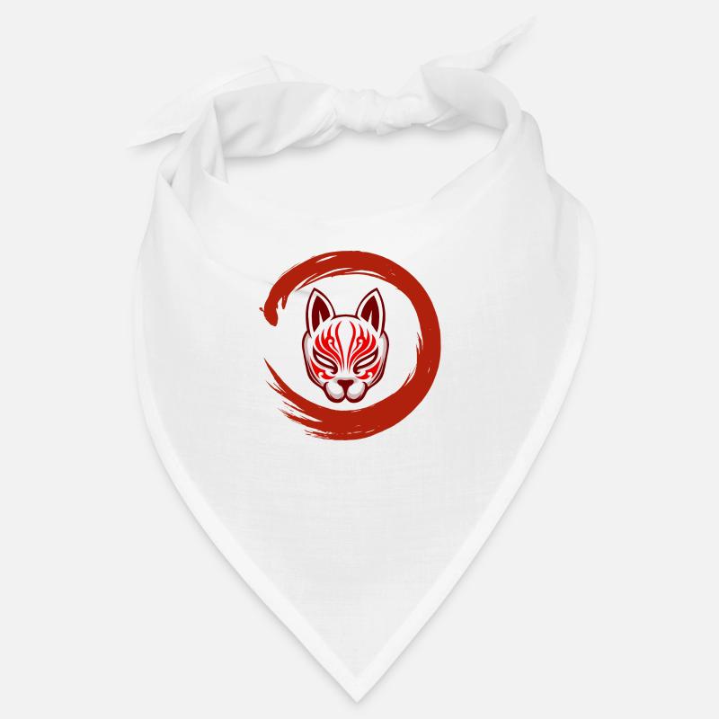 Masque de samouraï Red Circle Bandana