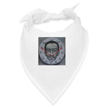 Finest Street Art Graffiti - Bandana - Weiß - Vorne