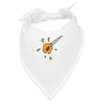 Pinsel - Bandana - Weiß - Vorne