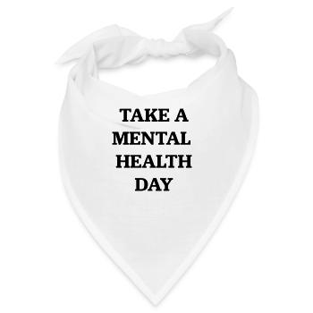 Mental Health - Bandana - Weiß - Vorne