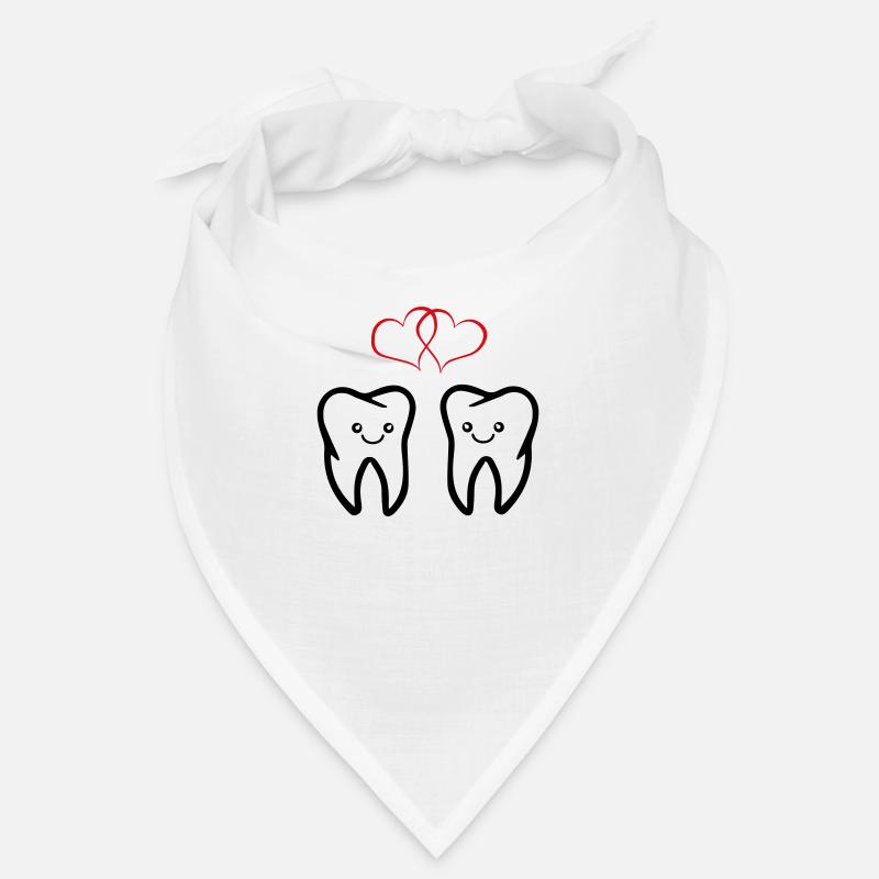 Teeth in love Bandana