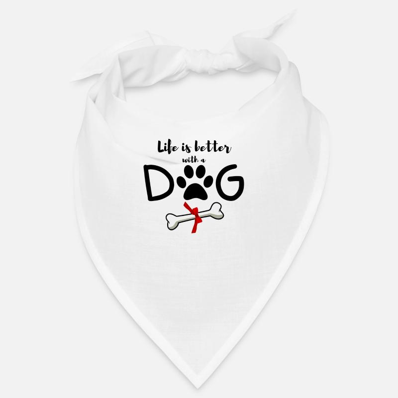 Life Is Beter With a Dog Bandana