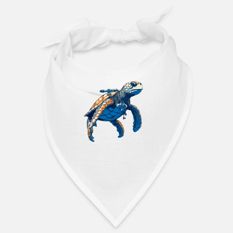Sea turtle as a diver Bandana