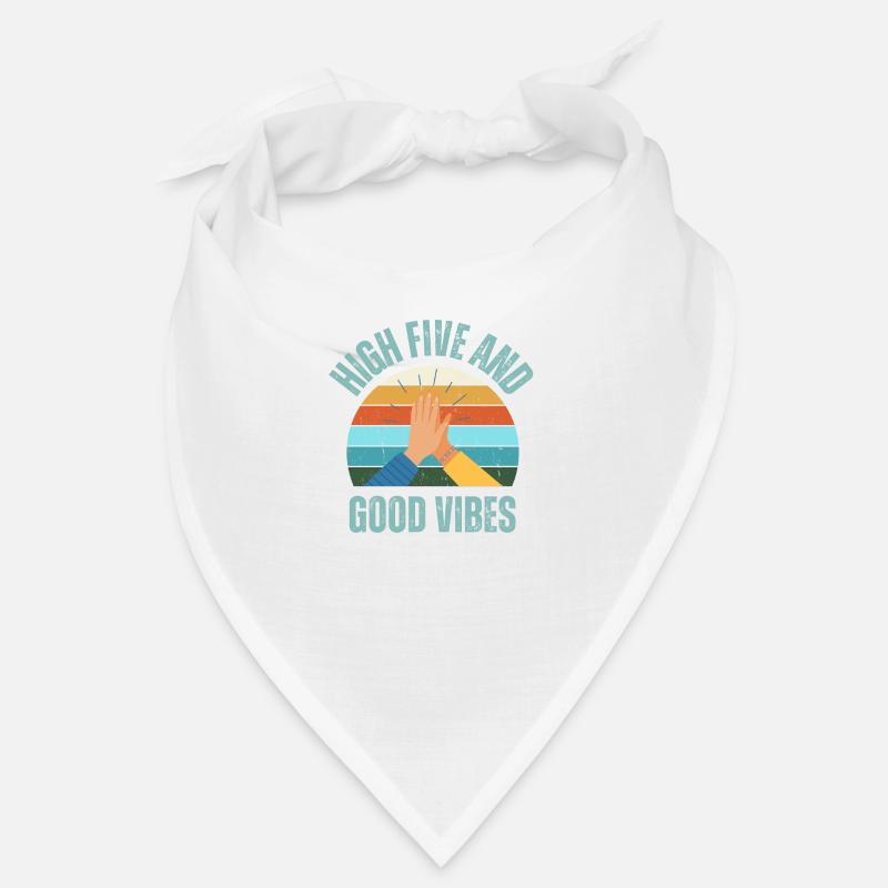 High Five et Good Vibes Bandana