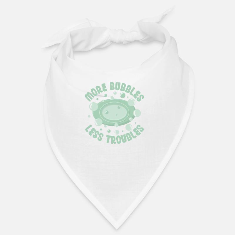 More Bubbles Less Troubles Soapmaking Soapmaker Bandana