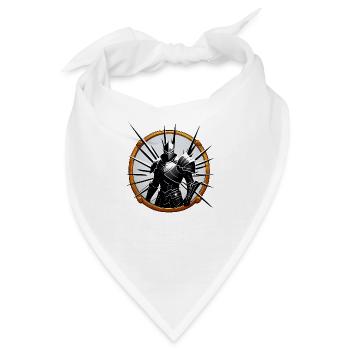 Wilder Ritter - Bandana - Weiß - Vorne