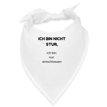 stur - Bandana - Weiß - Vorne