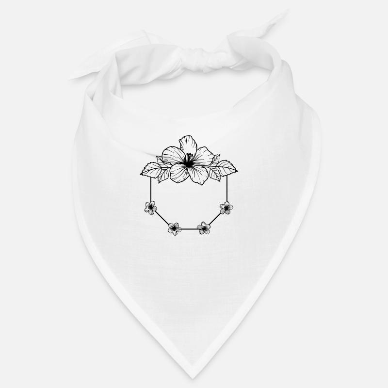 Hibiscus Boho Flower 2 Bandana