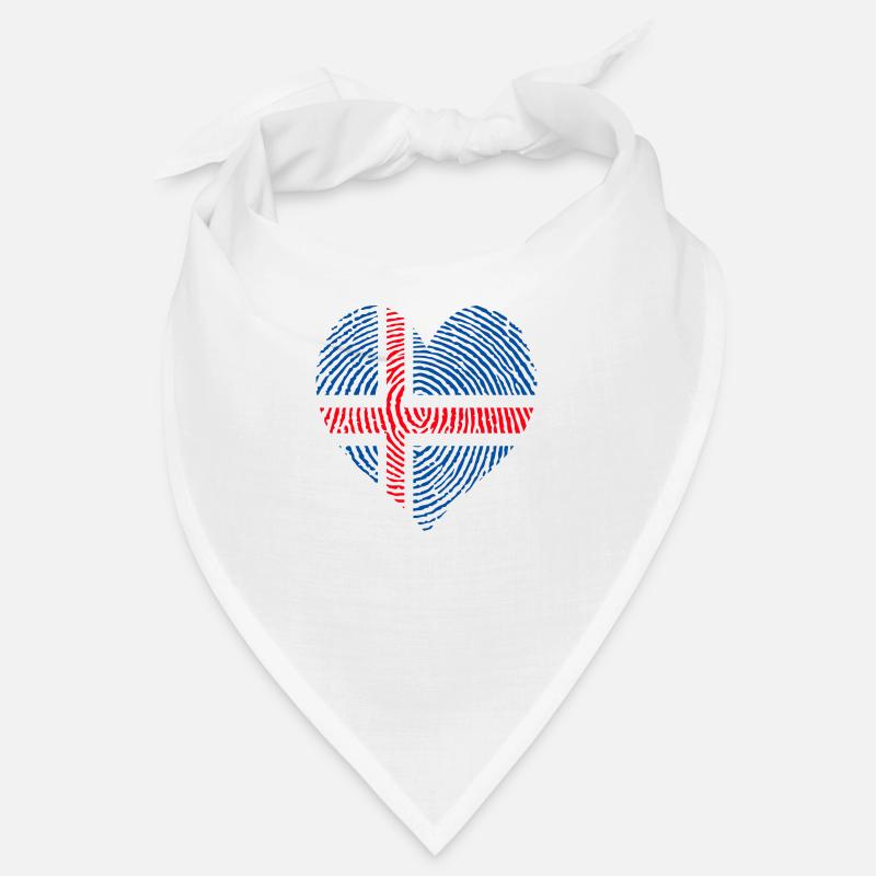 Norwegisches Herz Bandana