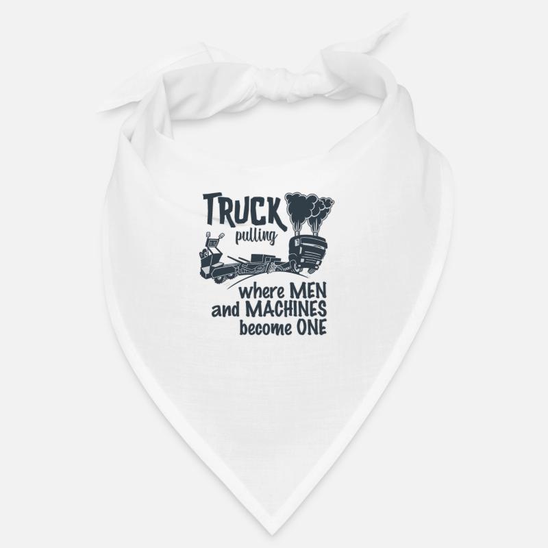 truck pulling duotone Bandana