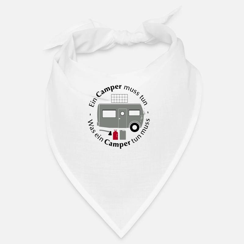 Ein Camper muss tun was ein Camper tun muss Spruch Bandana