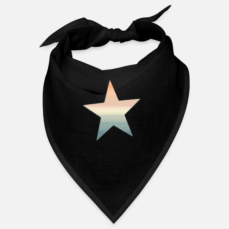 Farbiger Stern Bandana