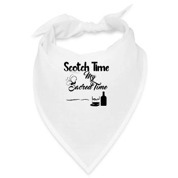 Scotch Time Design - Bandana - Weiß - Vorne