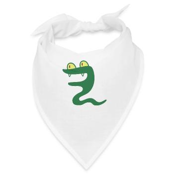 Wildtiere - Bandana - Weiß - Vorne