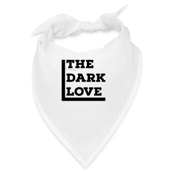 Dark Love - Bandana - Weiß - Vorne