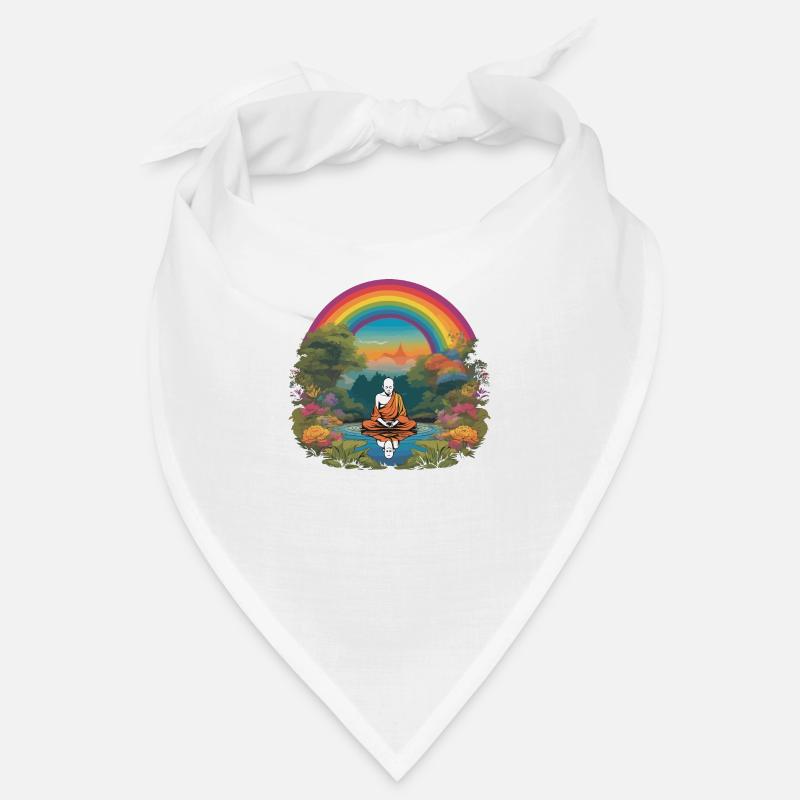 Regenbogen-Mönch Bandana