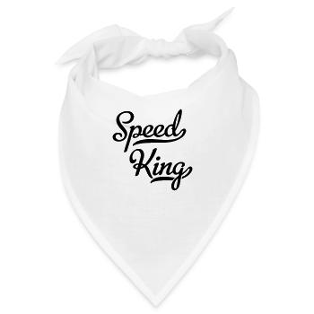 Speed King - Bandana - Weiß - Vorne
