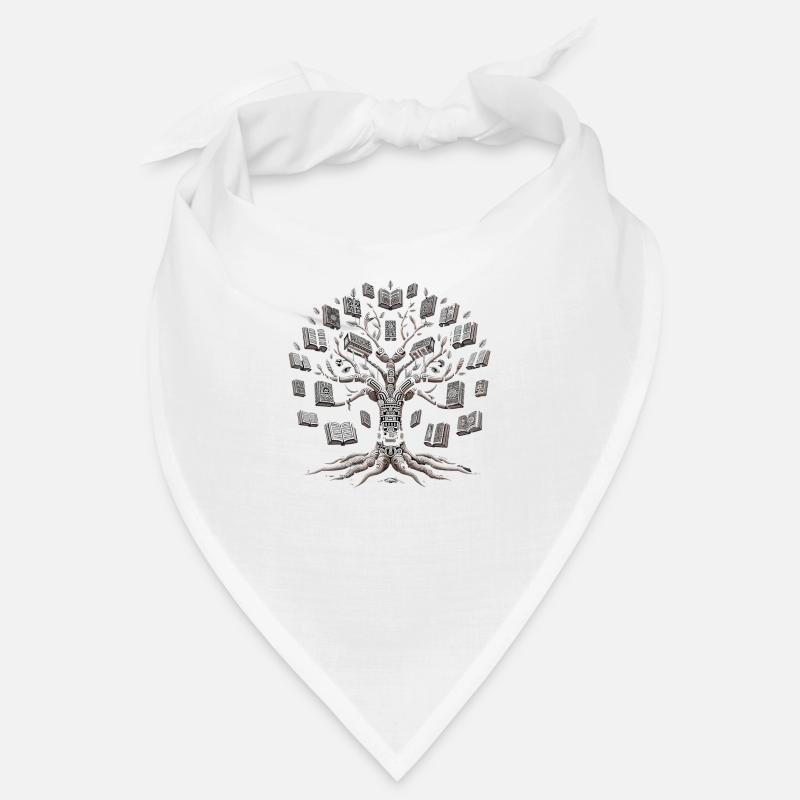 Enchanted Tree of Knowledge: book tree. Bandana