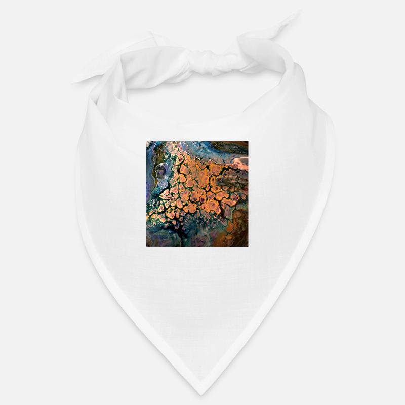 Or jaune et or rouge Bandana