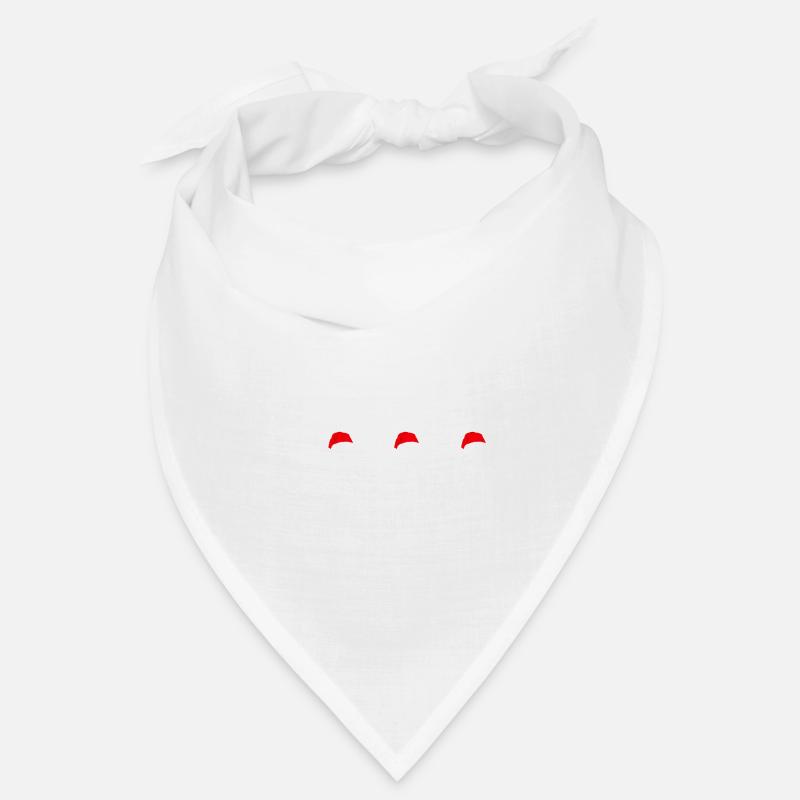 Ho Ho Ho Weihnachtsbaum - Bandana - Weiß