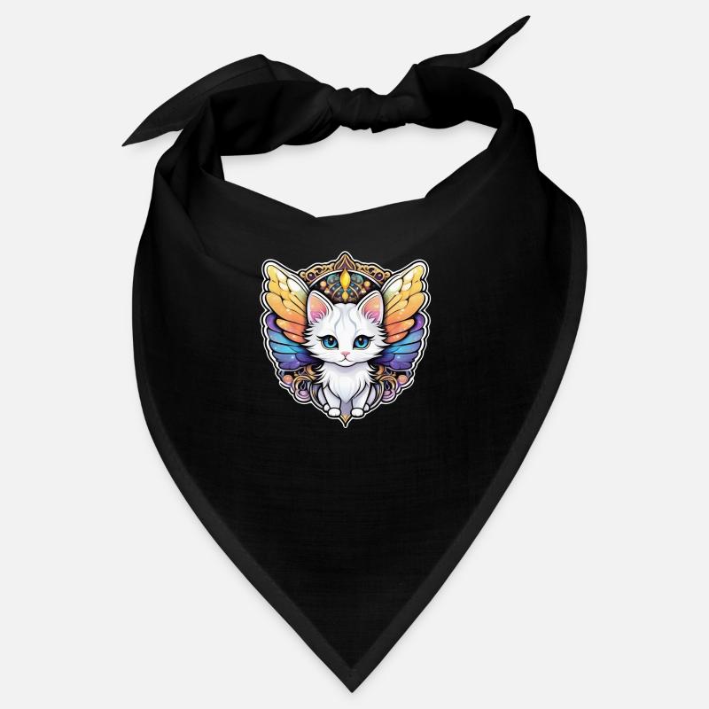 chat avec des ailes Bandana
