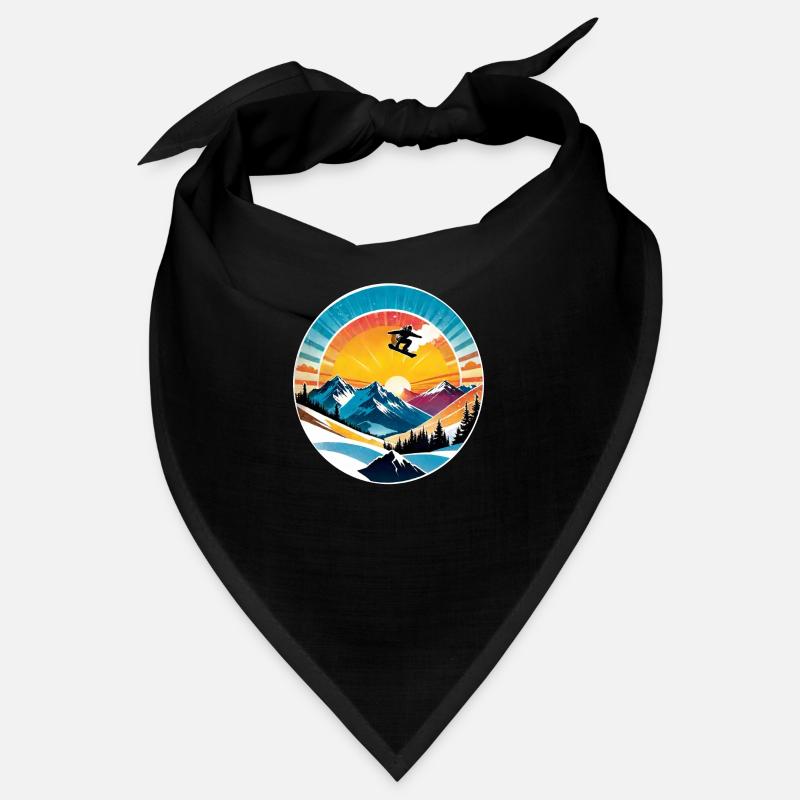 snowboard neige et ski Bandana