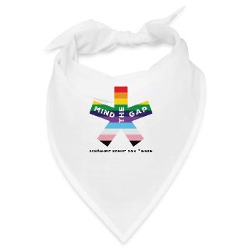 blockedTitle - Bandana - Weiß - Vorne