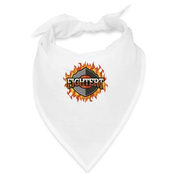 KÄMPFER - Bandana - Weiß - Vorne