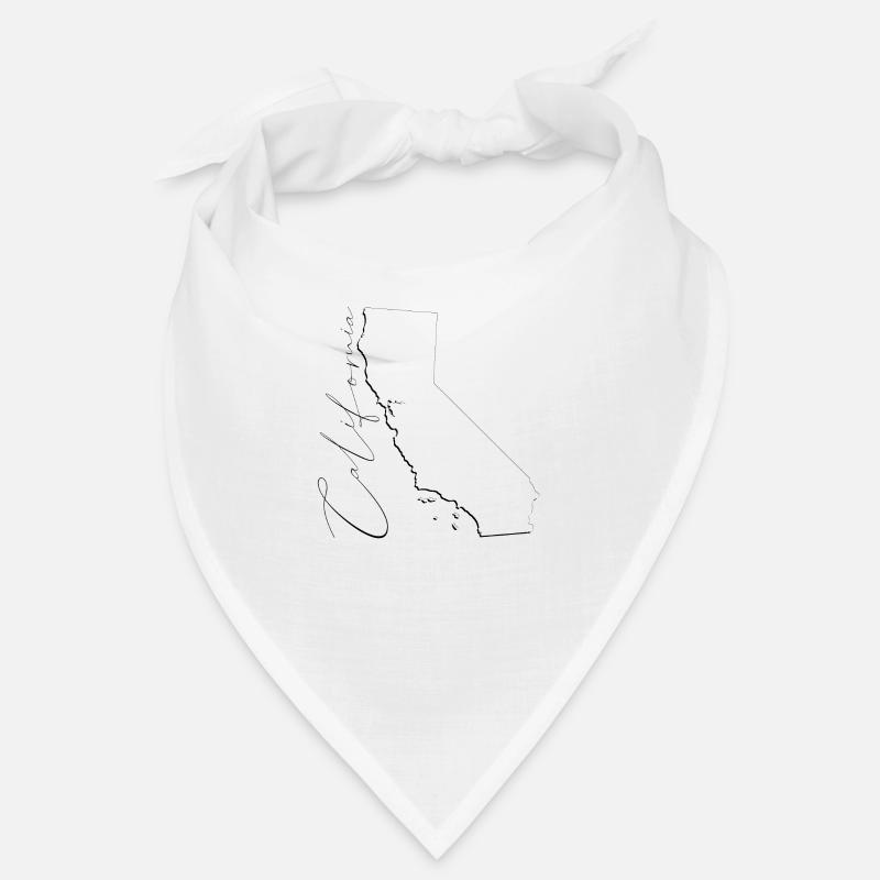 California (USA) | Map | Shadow Script Bandana