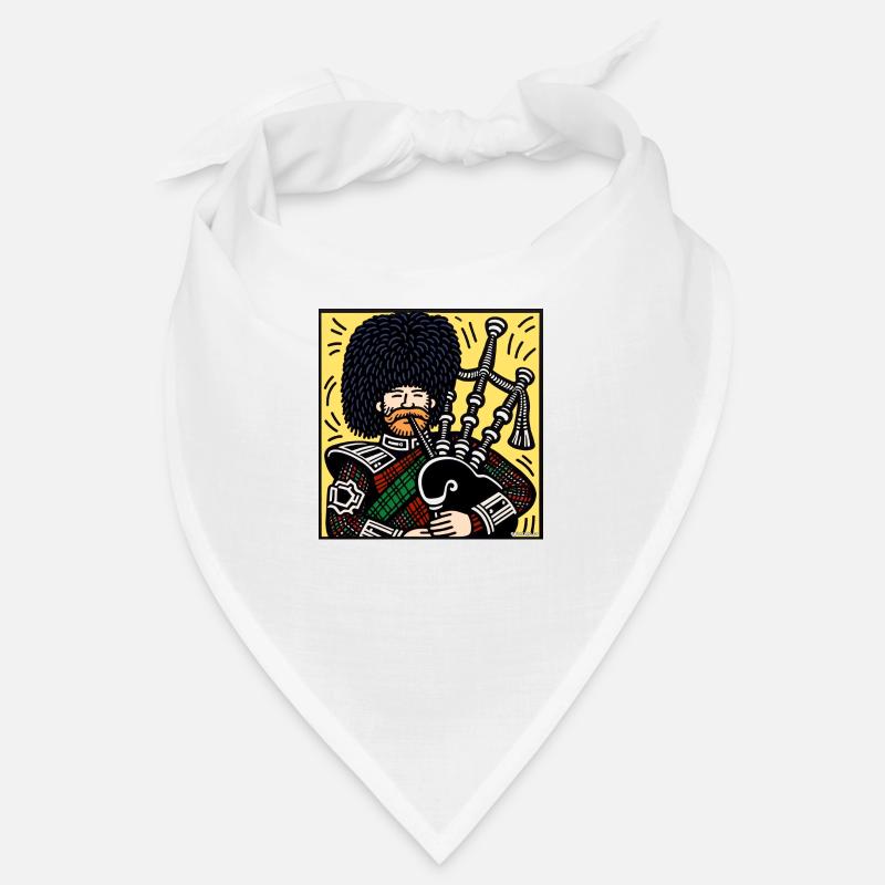 Scottish Bagpiper Bandana
