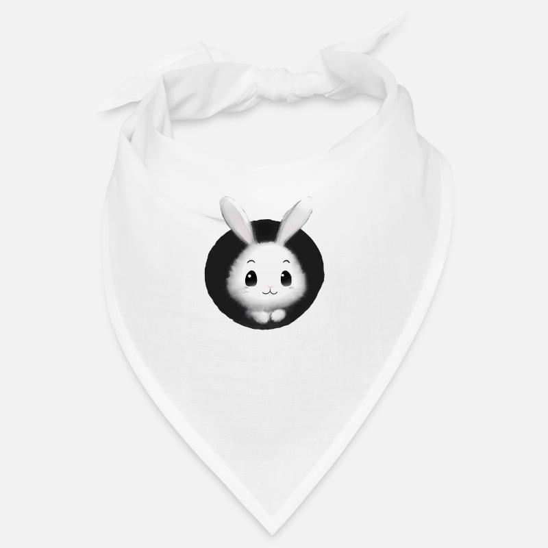White Rabbit Rabbit Bandana