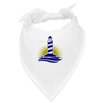 lighthouse 01 - Bandana - Weiß - Vorne