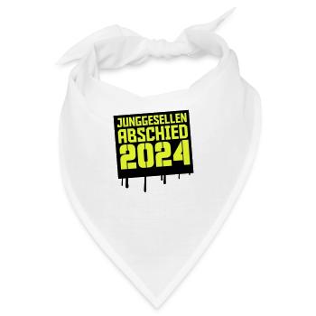jga 2024 - Bandana - Weiß - Vorne