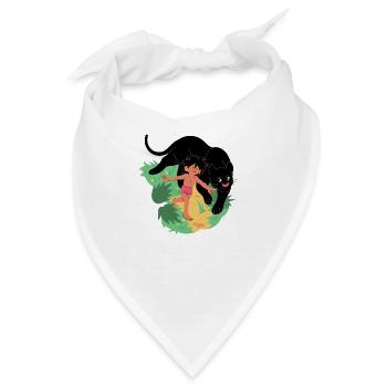 Jungle Book friends - Bandana - Weiß - Vorne