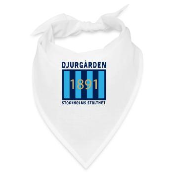 Djurgården Stockholm Pride - Bandana - Weiß - Vorne