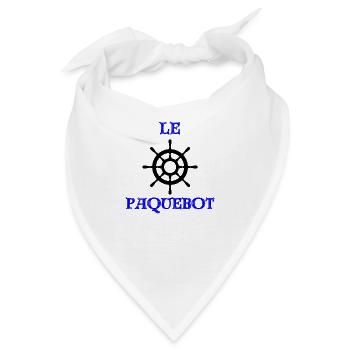 Der Liner - Bandana - Weiß - Vorne