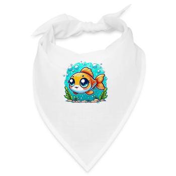 Goldi - Bandana - Weiß - Vorne
