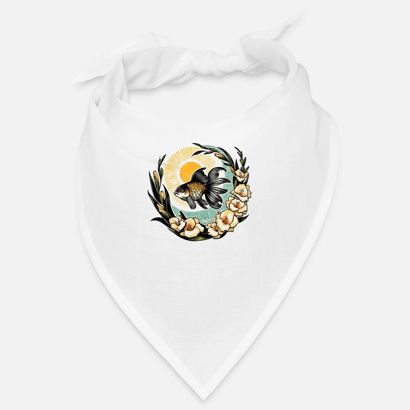 Fancy Oranda Goldfish Bandana