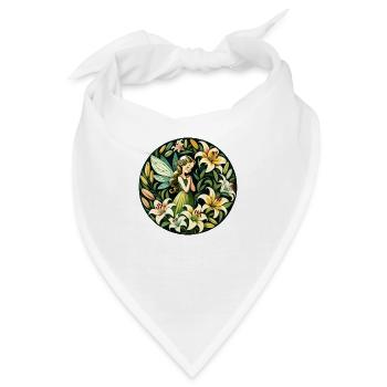 Lilien-Fee - Bandana - Weiß - Vorne
