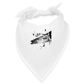 Anime face 2.0 - Bandana - Weiß - Vorne