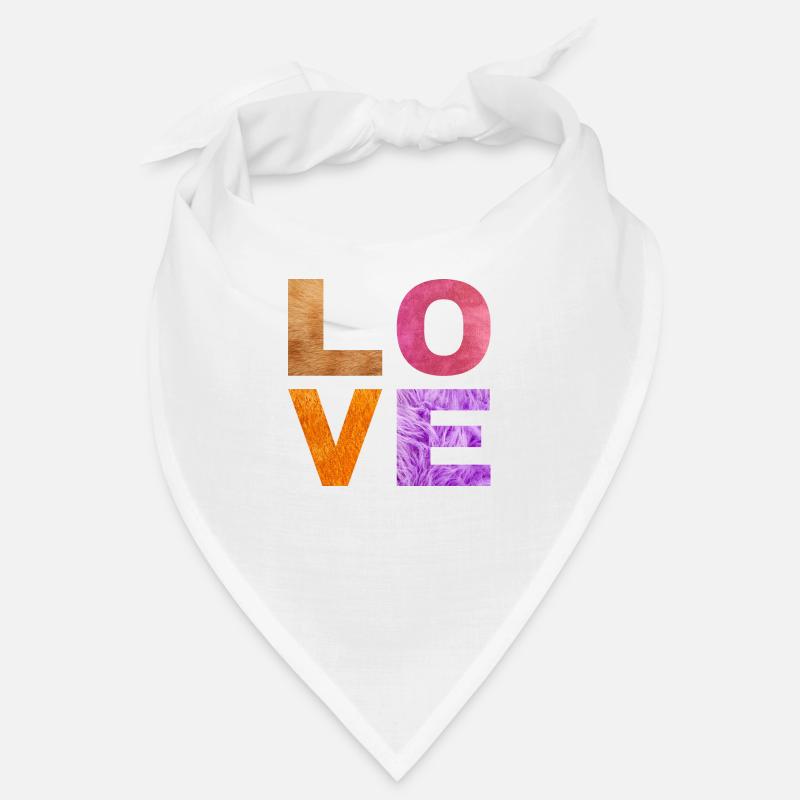 L O V E Bandana