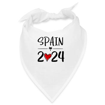 Spain heart 2024 - Bandana - Weiß - Vorne
